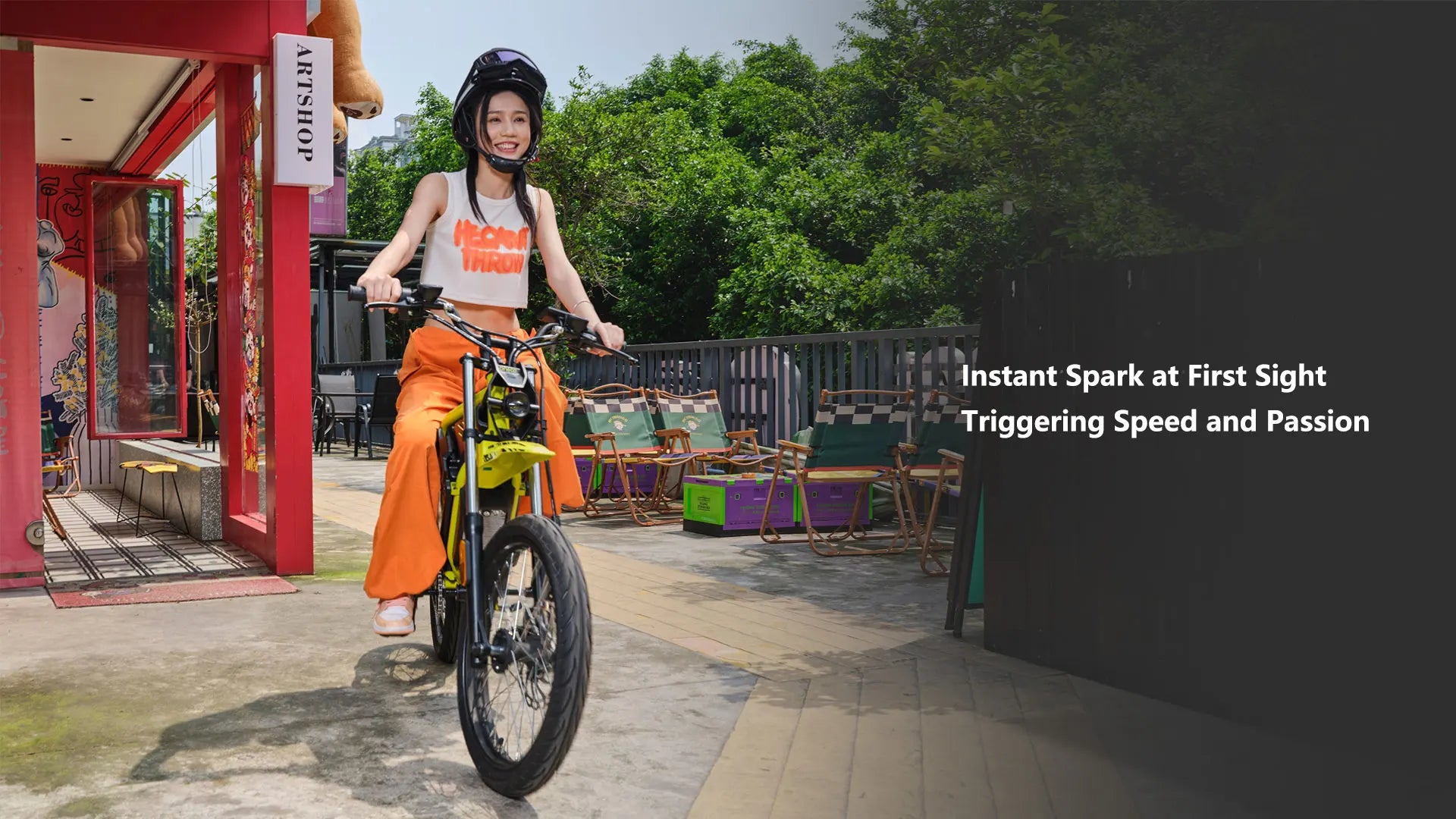 Zongshen Cineco EX1 48V Off-Road Electric Bike Single Speed Central Motor Integrated Lithium Battery Aluminum Alloy Frame Disc