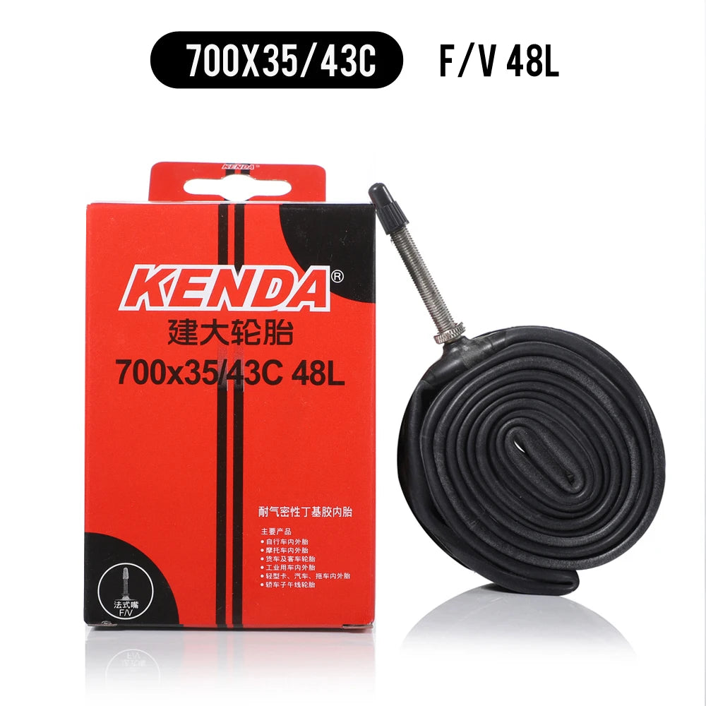 KENDA inner tube 700C camera 700*35C-43C Schrader Presta bicycle inner tubes 700*45C road bike tubes tire chambre air 150g