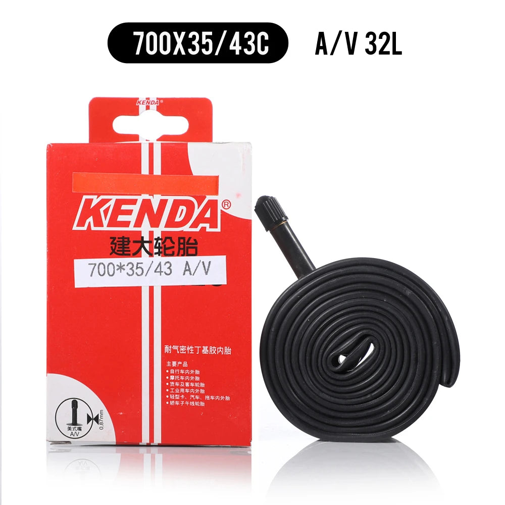 KENDA inner tube 700C camera 700*35C-43C Schrader Presta bicycle inner tubes 700*45C road bike tubes tire chambre air 150g