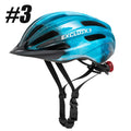 Kids Bike Helmet with Light, Adjustable Skate Scooter Cycling Helmet 50-57cm,Multi-Sport Youth Childrens Bicycle Helmet Age 5-14