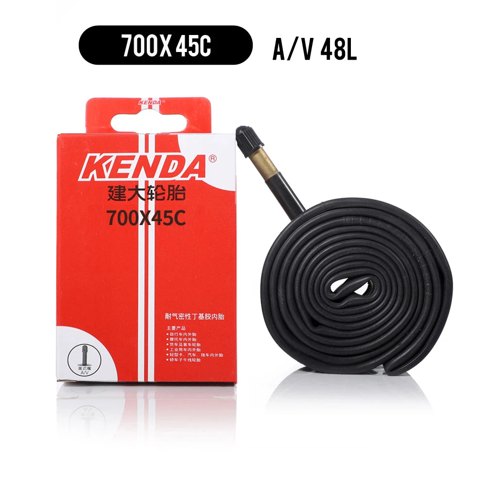 KENDA inner tube 700C camera 700*35C-43C Schrader Presta bicycle inner tubes 700*45C road bike tubes tire chambre air 150g