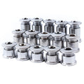 MTB Steel Bike Parts Bicycle Accessories Chainwheel Bolts Crank Nuts Dental Disc Nail Screws Disc Plate Nail Crankset Bolts