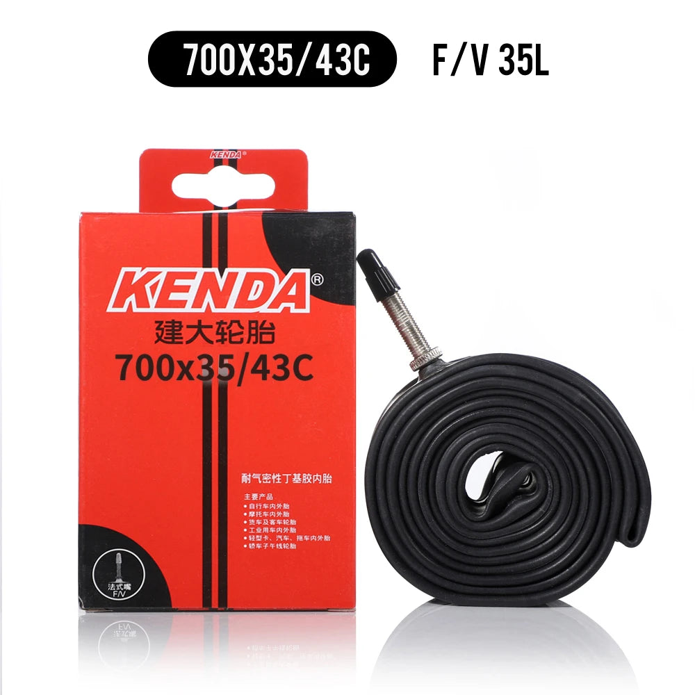 KENDA inner tube 700C camera 700*35C-43C Schrader Presta bicycle inner tubes 700*45C road bike tubes tire chambre air 150g