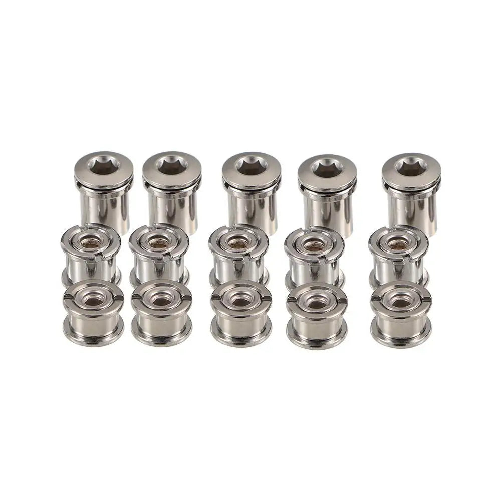 MTB Steel Bike Parts Bicycle Accessories Chainwheel Bolts Crank Nuts Dental Disc Nail Screws Disc Plate Nail Crankset Bolts