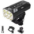 Super Bright Bicycle Headlight 5000 Lumens 20000mAh Aluminum Bicycle Light Front Back Rear Taillight MTB Bike Light Flashlight