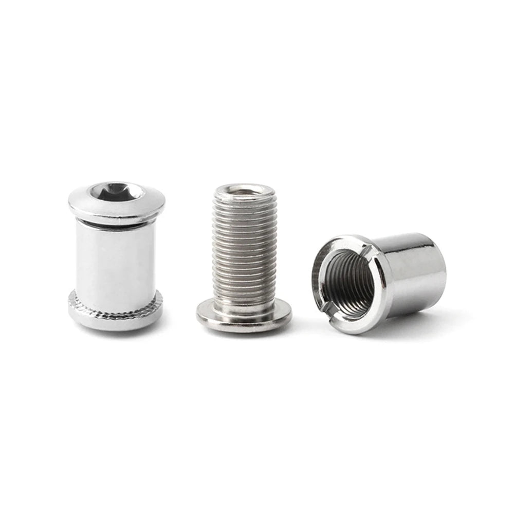 MTB Steel Bike Parts Bicycle Accessories Chainwheel Bolts Crank Nuts Dental Disc Nail Screws Disc Plate Nail Crankset Bolts